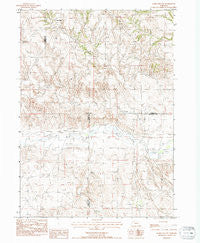 Marsland NW Nebraska Historical topographic map, 1:24000 scale, 7.5 X 7.5 Minute, Year 1983