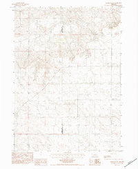 Marsland SW Nebraska Historical topographic map, 1:24000 scale, 7.5 X 7.5 Minute, Year 1983