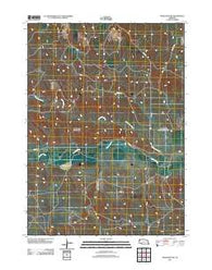 Marsland NW Nebraska Historical topographic map, 1:24000 scale, 7.5 X 7.5 Minute, Year 2011