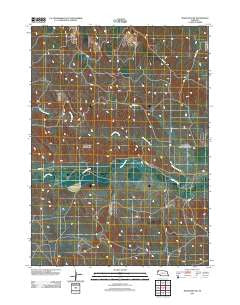 Marsland NW Nebraska Historical topographic map, 1:24000 scale, 7.5 X 7.5 Minute, Year 2011