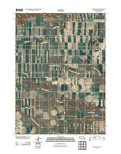 Marsland SE Nebraska Historical topographic map, 1:24000 scale, 7.5 X 7.5 Minute, Year 2011