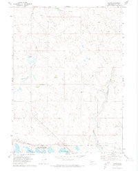 Martin Nebraska Historical topographic map, 1:24000 scale, 7.5 X 7.5 Minute, Year 1971