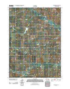 Martinsburg Nebraska Historical topographic map, 1:24000 scale, 7.5 X 7.5 Minute, Year 2011
