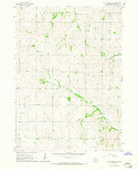 Martinsburg SW Nebraska Historical topographic map, 1:24000 scale, 7.5 X 7.5 Minute, Year 1964