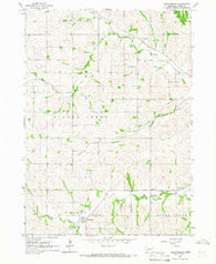 Martinsburg Nebraska Historical topographic map, 1:24000 scale, 7.5 X 7.5 Minute, Year 1964