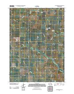Martinsburg SW Nebraska Historical topographic map, 1:24000 scale, 7.5 X 7.5 Minute, Year 2011