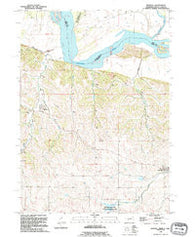 Maskell Nebraska Historical topographic map, 1:24000 scale, 7.5 X 7.5 Minute, Year 1994