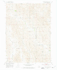 Mason City NW Nebraska Historical topographic map, 1:24000 scale, 7.5 X 7.5 Minute, Year 1951