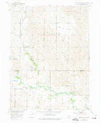 Mason City SE Nebraska Historical topographic map, 1:24000 scale, 7.5 X 7.5 Minute, Year 1951