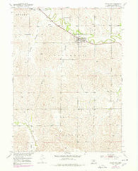 Mason City Nebraska Historical topographic map, 1:24000 scale, 7.5 X 7.5 Minute, Year 1951