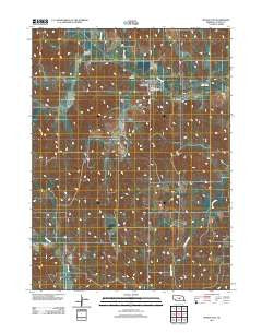 Mason City Nebraska Historical topographic map, 1:24000 scale, 7.5 X 7.5 Minute, Year 2011