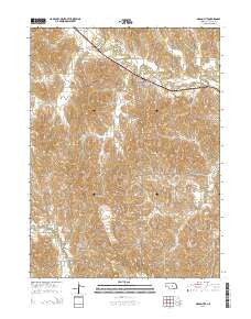 Mason City Nebraska Current topographic map, 1:24000 scale, 7.5 X 7.5 Minute, Year 2014