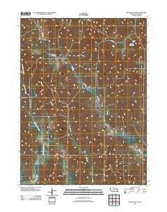 Mason City NW Nebraska Historical topographic map, 1:24000 scale, 7.5 X 7.5 Minute, Year 2011