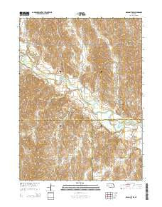 Mason City SW Nebraska Current topographic map, 1:24000 scale, 7.5 X 7.5 Minute, Year 2014