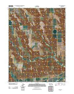 Max NE Nebraska Historical topographic map, 1:24000 scale, 7.5 X 7.5 Minute, Year 2011