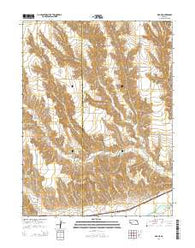 Max NE Nebraska Current topographic map, 1:24000 scale, 7.5 X 7.5 Minute, Year 2014