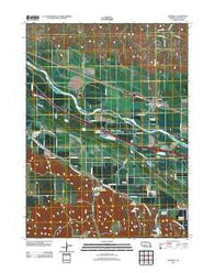 Maxwell Nebraska Historical topographic map, 1:24000 scale, 7.5 X 7.5 Minute, Year 2011