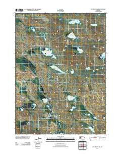 McCarthy Lake Nebraska Historical topographic map, 1:24000 scale, 7.5 X 7.5 Minute, Year 2011