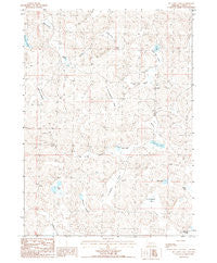 McCarty Lake Nebraska Historical topographic map, 1:24000 scale, 7.5 X 7.5 Minute, Year 1986