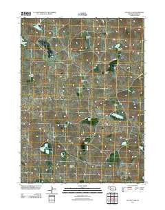 McCarty Lake Nebraska Historical topographic map, 1:24000 scale, 7.5 X 7.5 Minute, Year 2011