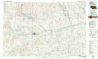 McCook Nebraska Historical topographic map, 1:100000 scale, 30 X 60 Minute, Year 1979