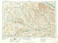 McCook Nebraska Historical topographic map, 1:250000 scale, 1 X 2 Degree, Year 1958