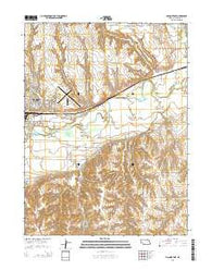 McCook East Nebraska Current topographic map, 1:24000 scale, 7.5 X 7.5 Minute, Year 2014
