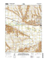 McCook West Nebraska Current topographic map, 1:24000 scale, 7.5 X 7.5 Minute, Year 2014
