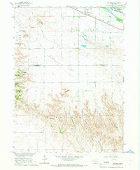 McGrew Nebraska Historical topographic map, 1:24000 scale, 7.5 X 7.5 Minute, Year 1965