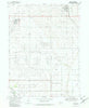 Mead Nebraska Historical topographic map, 1:24000 scale, 7.5 X 7.5 Minute, Year 1969