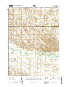 Meadow Grove Nebraska Current topographic map, 1:24000 scale, 7.5 X 7.5 Minute, Year 2014