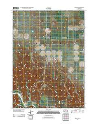 Meadville Nebraska Historical topographic map, 1:24000 scale, 7.5 X 7.5 Minute, Year 2011
