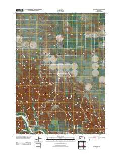 Meadville Nebraska Historical topographic map, 1:24000 scale, 7.5 X 7.5 Minute, Year 2011