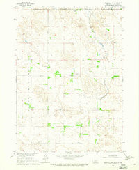 Meadville NW Nebraska Historical topographic map, 1:24000 scale, 7.5 X 7.5 Minute, Year 1964