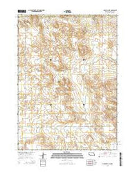 Meadville NE Nebraska Current topographic map, 1:24000 scale, 7.5 X 7.5 Minute, Year 2014
