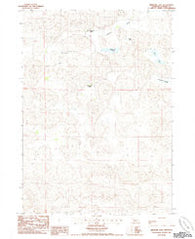 Medicine Lake Nebraska Historical topographic map, 1:24000 scale, 7.5 X 7.5 Minute, Year 1985