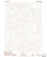 Medicine Lake Nebraska Historical topographic map, 1:24000 scale, 7.5 X 7.5 Minute, Year 1985