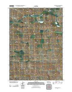Medicine Lake Nebraska Historical topographic map, 1:24000 scale, 7.5 X 7.5 Minute, Year 2011