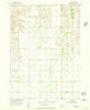 Meek SW Nebraska Historical topographic map, 1:24000 scale, 7.5 X 7.5 Minute, Year 1954