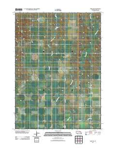 Meek SW Nebraska Historical topographic map, 1:24000 scale, 7.5 X 7.5 Minute, Year 2011
