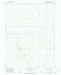 Melton Ranch Airport Nebraska Historical topographic map, 1:24000 scale, 7.5 X 7.5 Minute, Year 1973