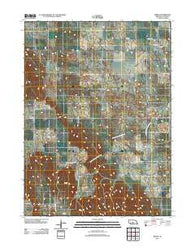 Merna Nebraska Historical topographic map, 1:24000 scale, 7.5 X 7.5 Minute, Year 2011