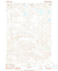 Merriman NE Nebraska Historical topographic map, 1:24000 scale, 7.5 X 7.5 Minute, Year 1990