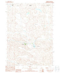Merriman Nebraska Historical topographic map, 1:24000 scale, 7.5 X 7.5 Minute, Year 1990