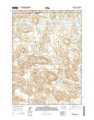 Merriman NE Nebraska Current topographic map, 1:24000 scale, 7.5 X 7.5 Minute, Year 2014