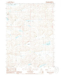 Middle Valley Nebraska Historical topographic map, 1:24000 scale, 7.5 X 7.5 Minute, Year 1985