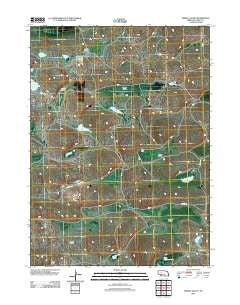 Middle Valley Nebraska Historical topographic map, 1:24000 scale, 7.5 X 7.5 Minute, Year 2011