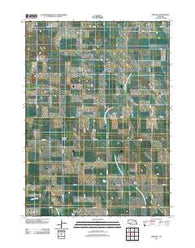 Midland Nebraska Historical topographic map, 1:24000 scale, 7.5 X 7.5 Minute, Year 2011
