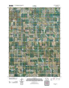 Midland Nebraska Historical topographic map, 1:24000 scale, 7.5 X 7.5 Minute, Year 2011