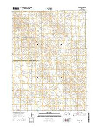 Midland Nebraska Current topographic map, 1:24000 scale, 7.5 X 7.5 Minute, Year 2014